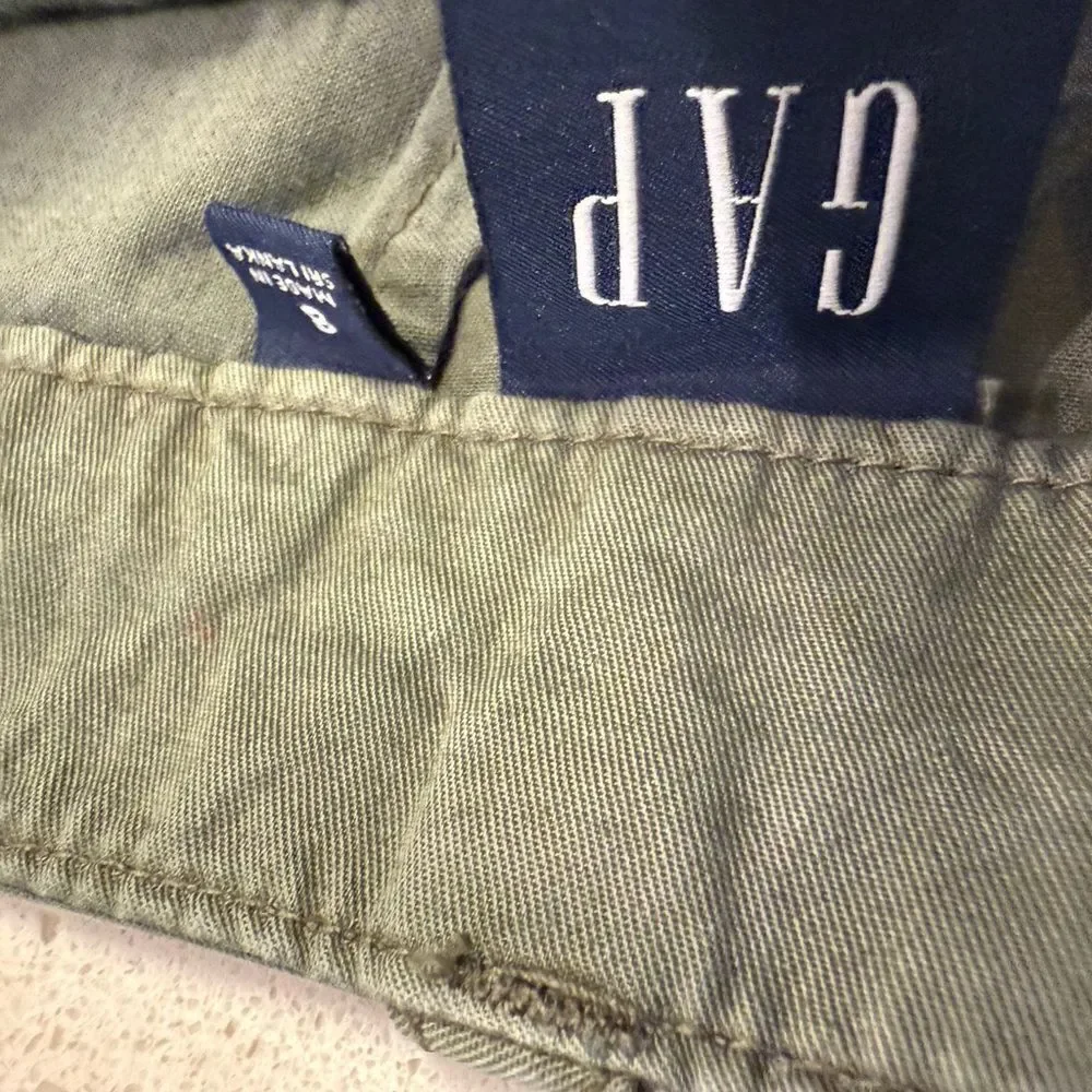 GAP woman’s Green Cargo Skirt NWT - Picture 6 of 6